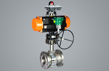 Pneumatic and Manual Ball Valve