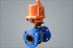 Pneumatic and Manual Ball Valve